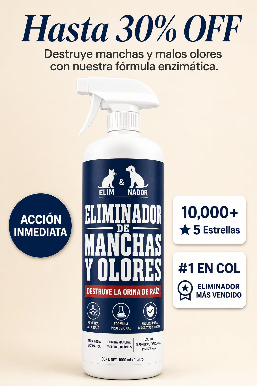Elim & Nador | Eliminador de Manchas y Olores